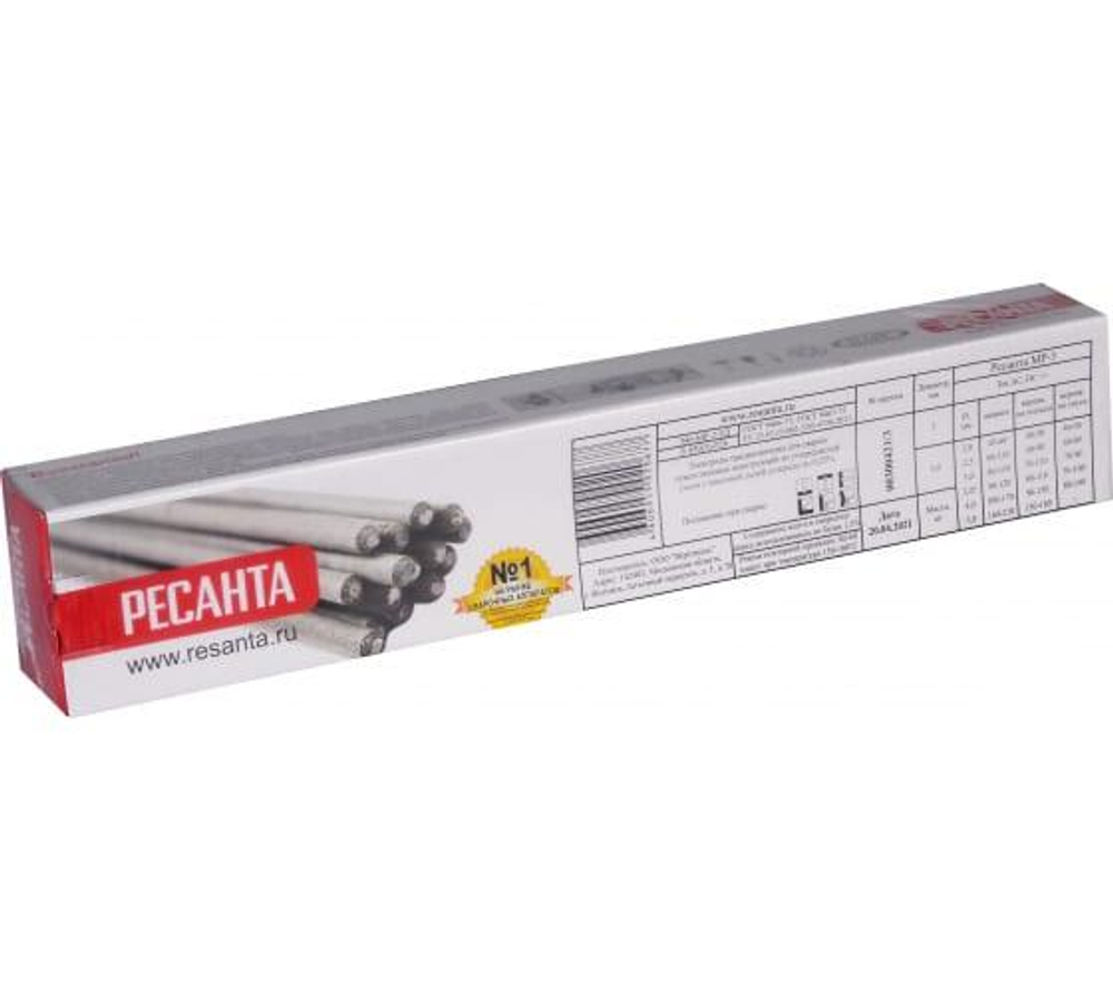 Электрод для ручной дуговой сварки МР-3 Ф3.0 (3кг) Ресанта 71/6/21