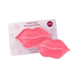 The Saem Secret Pure Rosy Lips Gel Patch гидрогелевые патчи для губ