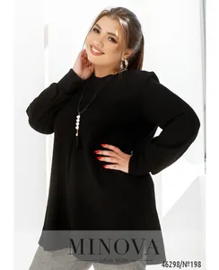 Туника 198-Черный Minova