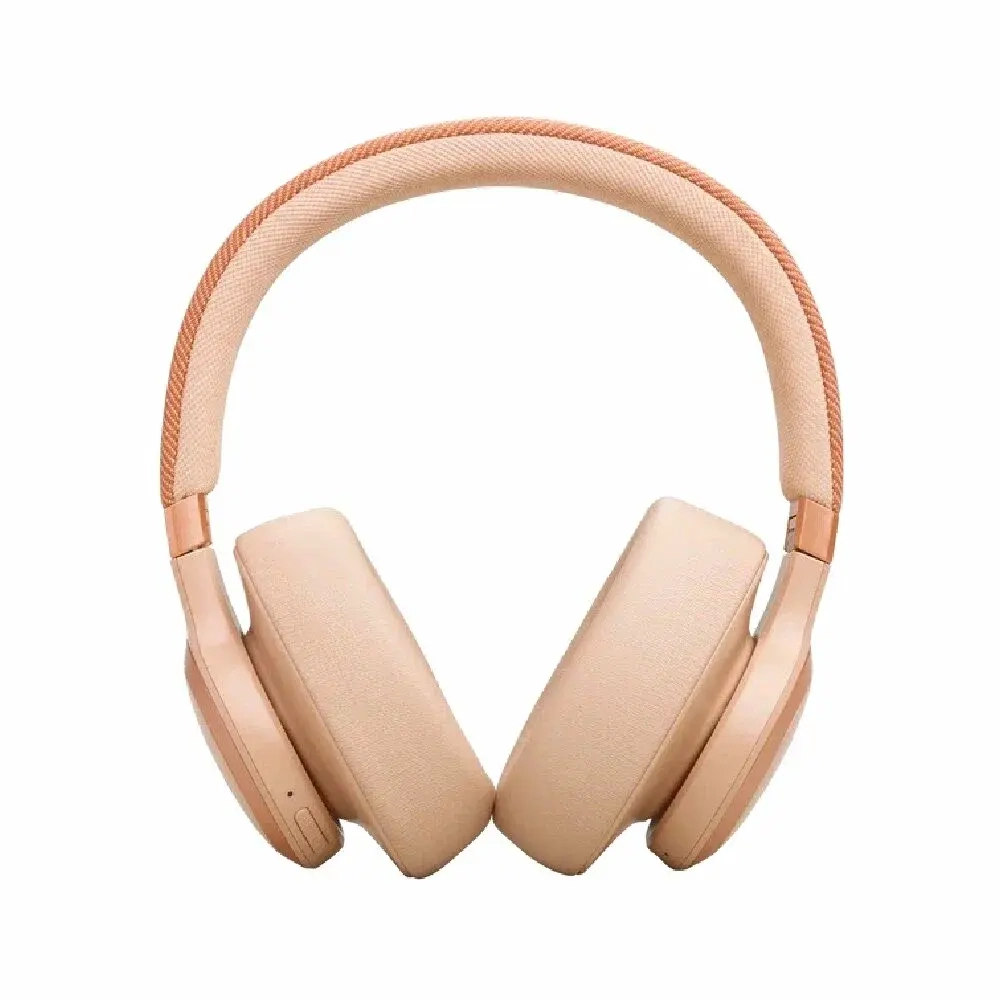 Беспроводные наушники JBL Live 770NC, Sand (Бежевый), ANC, полноразмерные