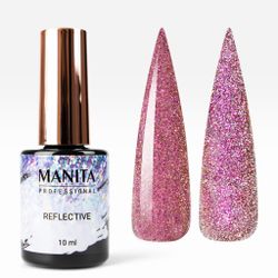 Manita Multichrome Reflective Гель-лак Хамелеон светоотражающий с юки №01,  10мл