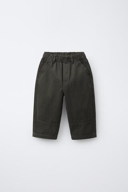 ZARA БРЮКИ BAGGY SOFT, АНТРАЦИТОВО-СЕРЫЙ