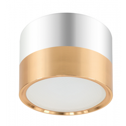 OL7 GX53 GD/CH Подсветка ЭРА Накладной под лампу Gx53, алюминий, цвет золото+хром