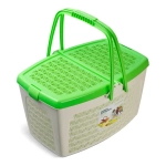 Корзина для пикника Конти 23л с крышкой С731 (комплект 6 шт)