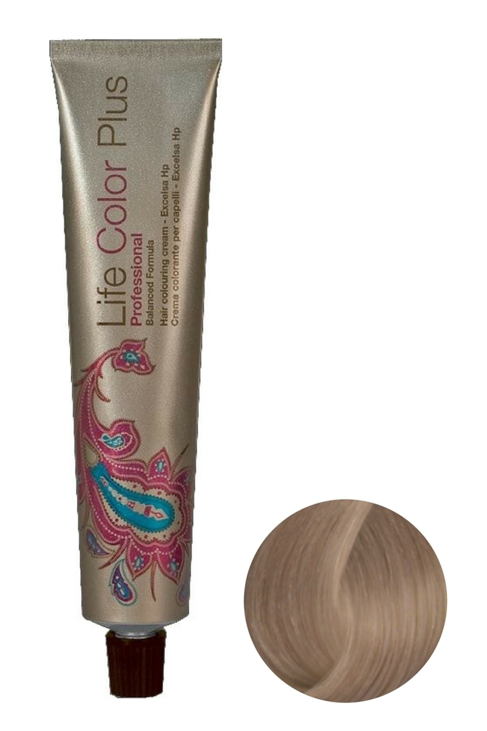 10.7/10.8 NEW очень светлый блонд коричневый кашемирLife Color 100мл