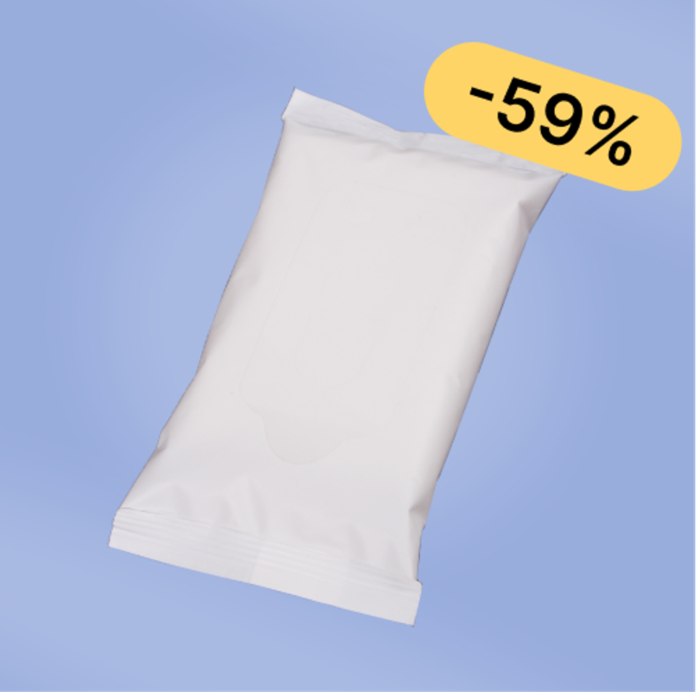 Влажные салфетки 500 шт. для рук и тела, освежающие Влажные салфетки 500 шт. для рук и тела, освежающие