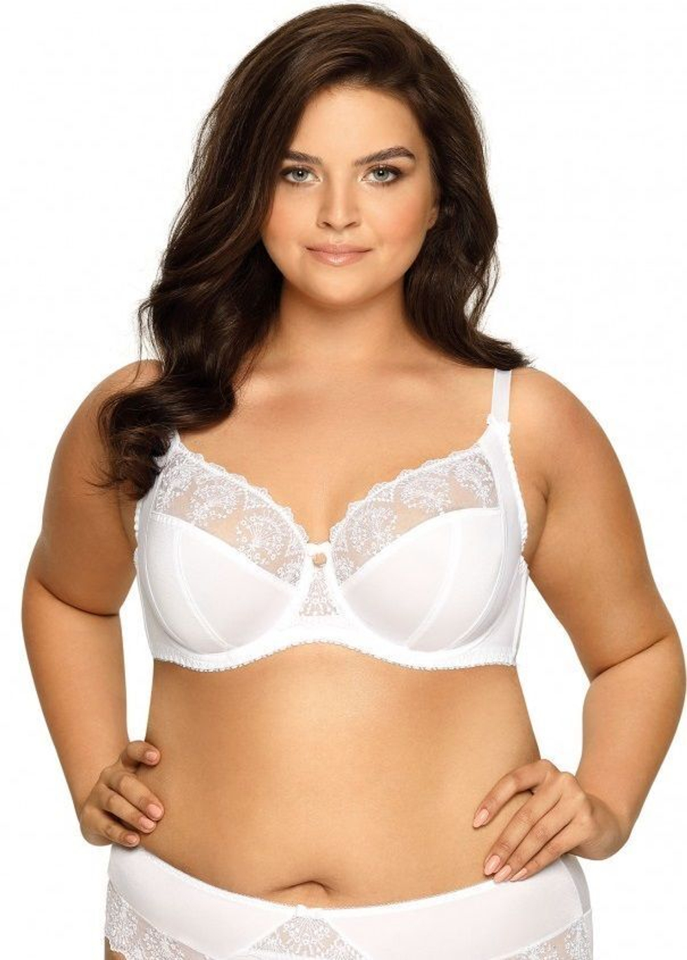 Темно-синий бюстгальтер с мягкими чашечками на косточках (Размер: 80D) (Цвет: темно-синий)