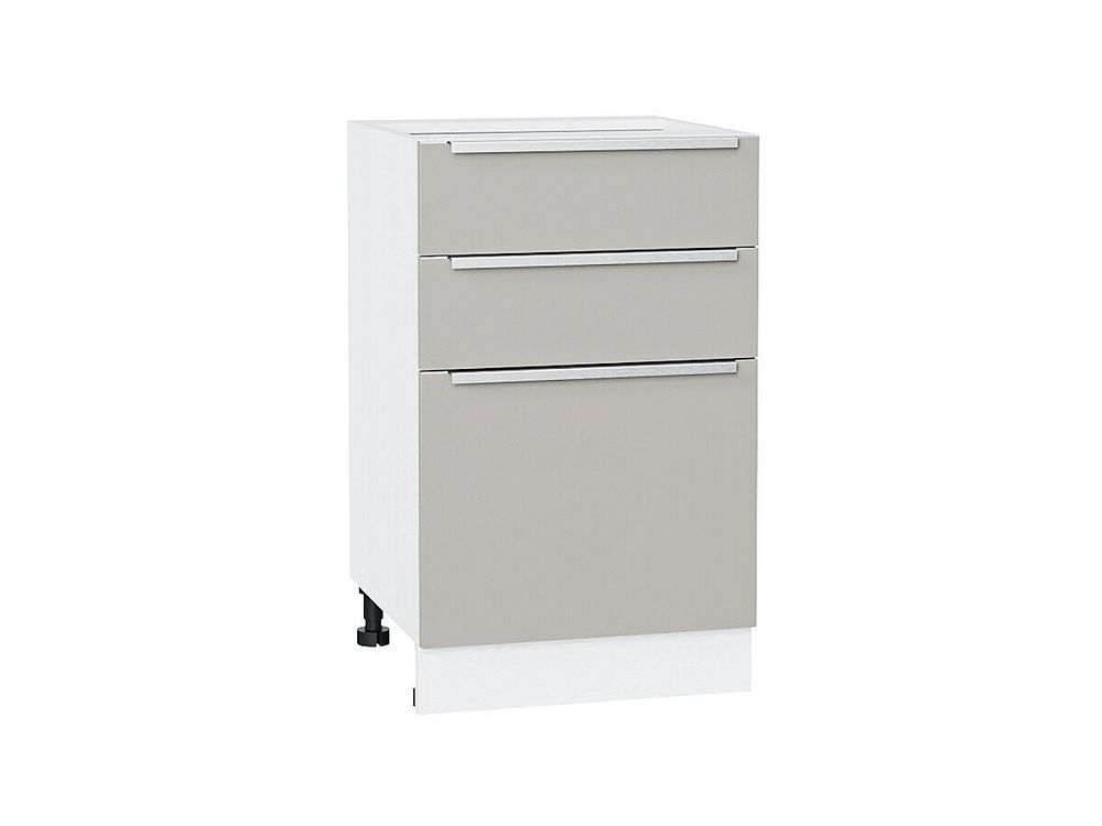 Шкаф нижний с 3-мя ящиками Фьюжн