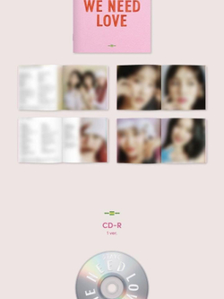 Альбом STAYC - WE NEED LOVE 3rd Single Album DIGIPACK Version (Limited Edition)