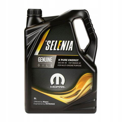 PETRONAS SELENIA К PURE ENERGY 5W-40 5L