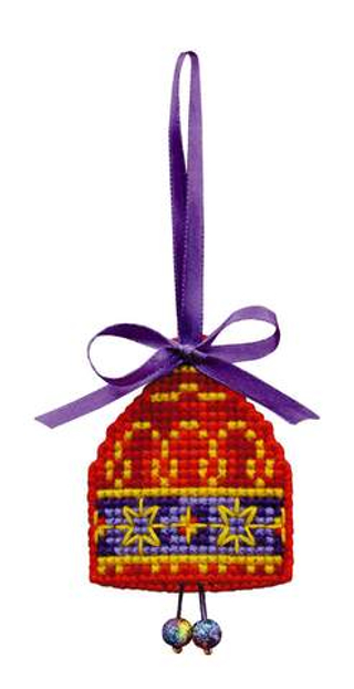 "Новогодняя игрушка.Колокольчик"-1540АС набор для рукоделия