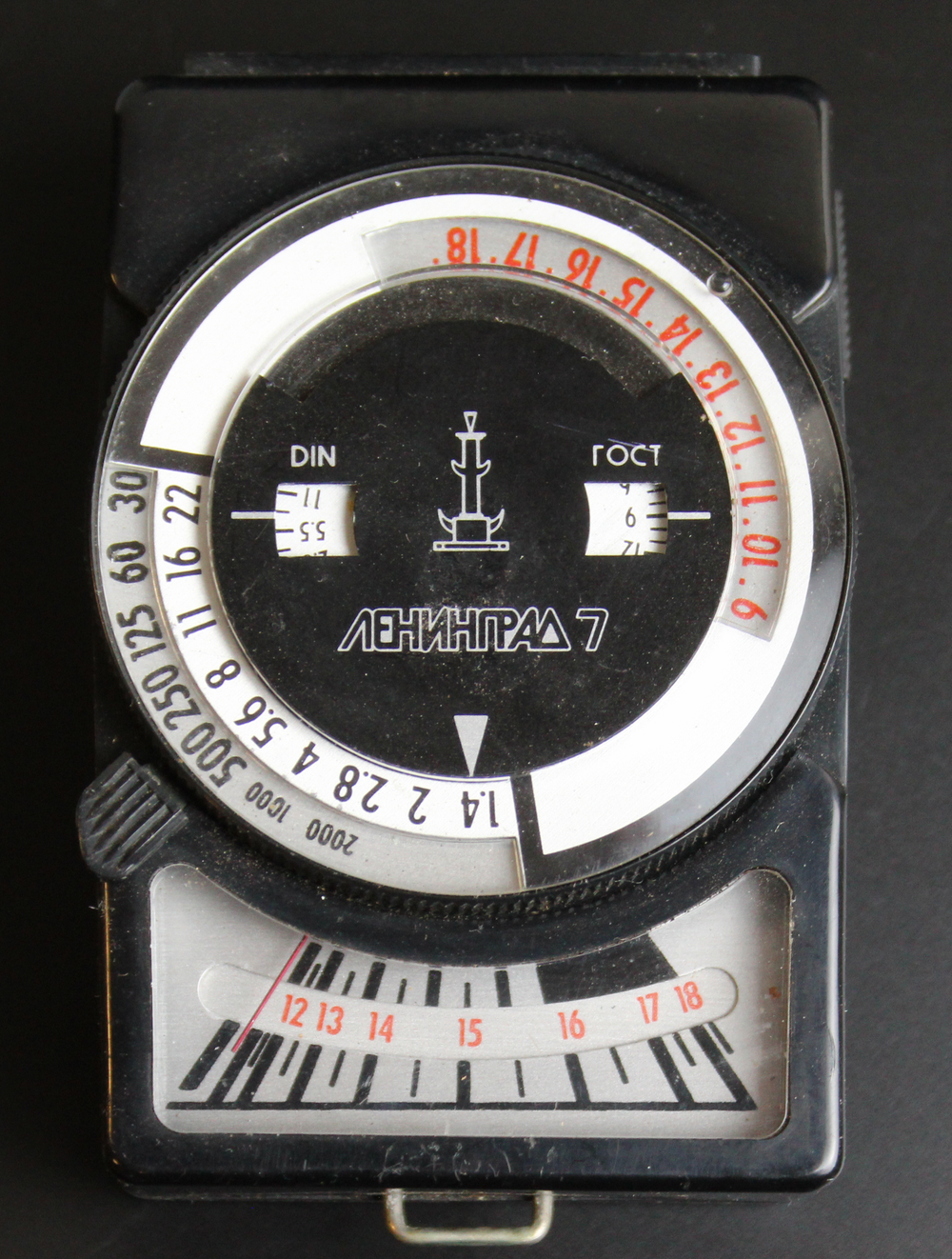 Фотоэкспонометр СССР 1979 г. Ленинград 7. Знак качества. В футляре XF