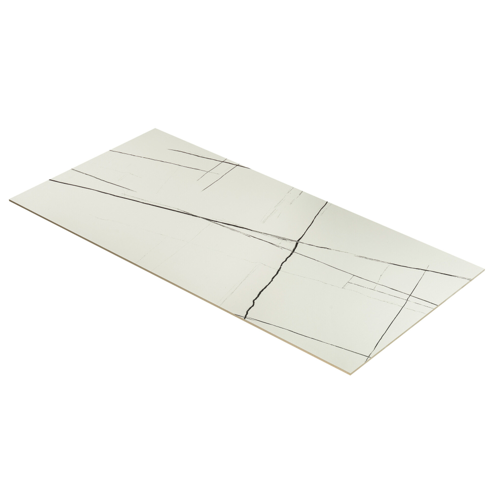Керамогранит Lavelly Marble Accent белый матовый 1600х800х8,8 мм (2 шт.=2,56 кв.м)