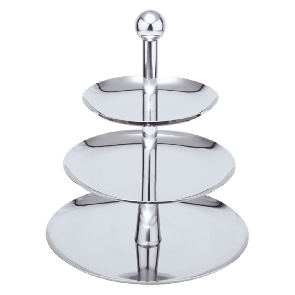 Блюдо для фруктов трехъярусное Weis