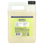 Mrs. Meyers Clean Day, Жидкое мыло для рук в экономичной упаковке с ароматом лимонной вербены, 975 мл (33 жидких унции)