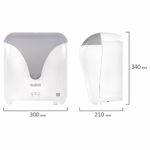 Диспенсер для полотенец в рулонах с автоотрезом листа EXTRA LAIMA PROFESSIONAL, (Система H1), 607765, 303052