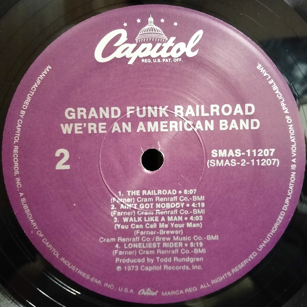 Grand Funk / We're An American Band (LP)