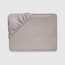 Постельное белье cемейное Сlaire Batiste Blavet серо-коричневое