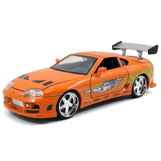 Модель Машинки Форсаж 1:24 FF 1995 Toyota Supra-Orange