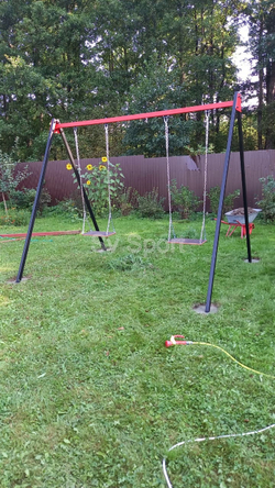 Монтаж уличных качелей Sv Sport