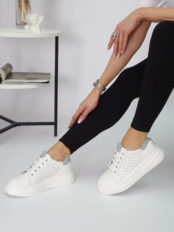 Кроссовки женские летние натуральная кожа