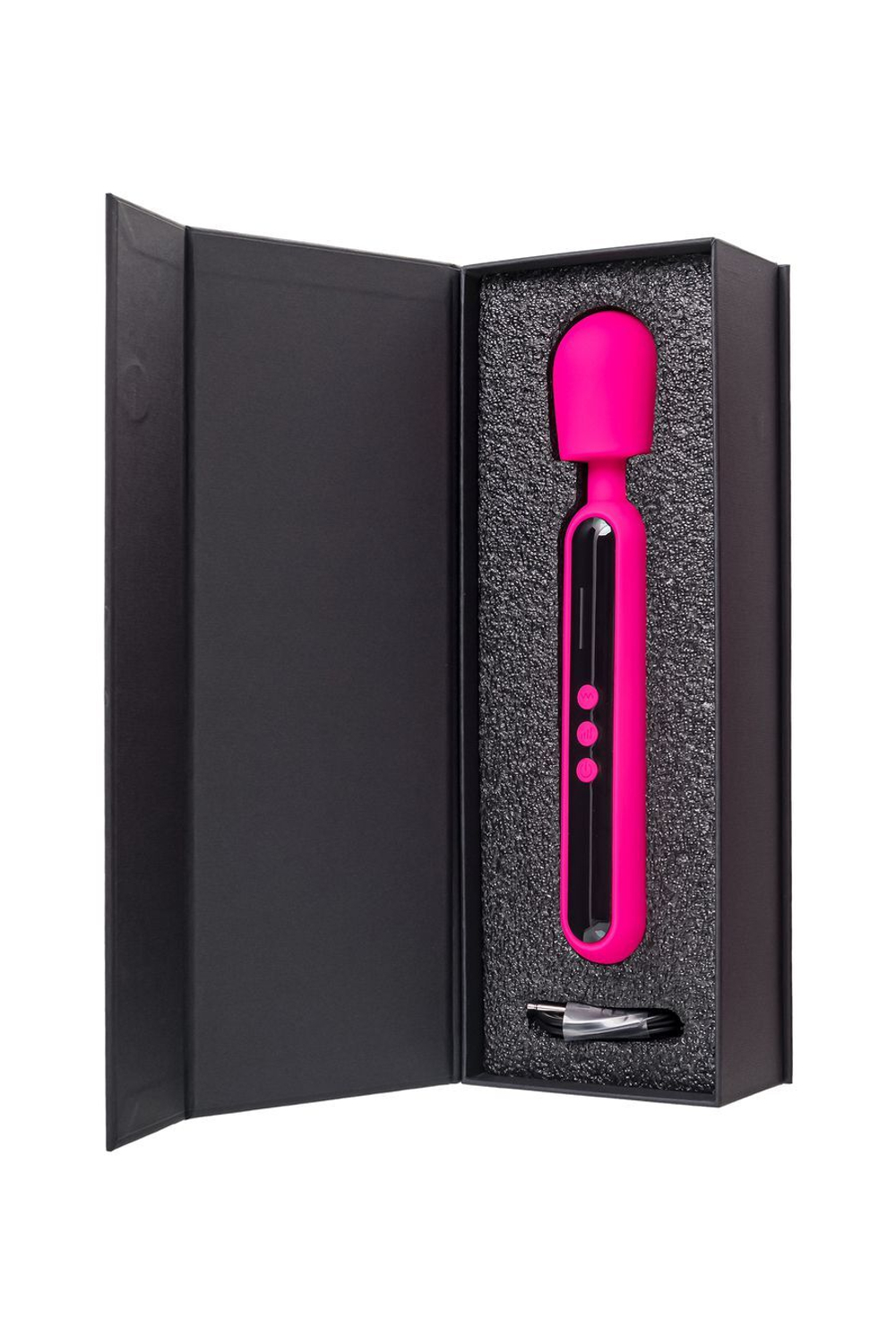 Интимный массажер eroTeq Mashr, силикон, розовый, 23,5 см