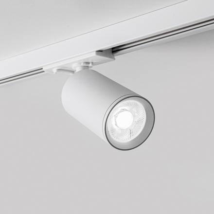 Однофазный светодиодный трековый светильник MKL-1-12W4K-W Белый 12 Вт 900 лм 4000 К 36° CRI&gt;90