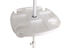 Пластиковый органайзер для зонта белый