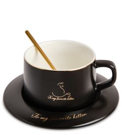 MUG-405/2 Чайная пара «Моей любимой кисуле»