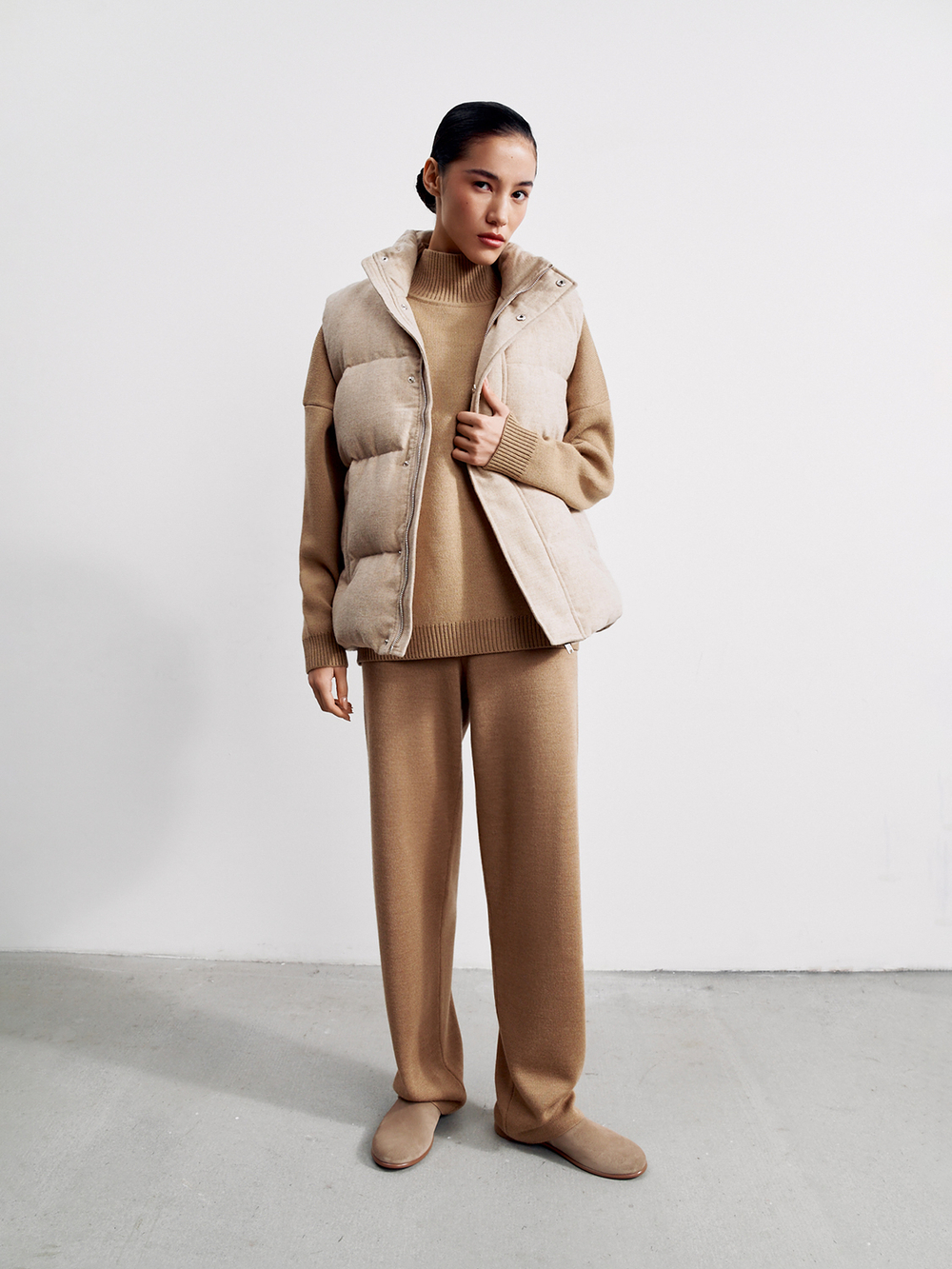 Брюки WEEKEND, бежевый