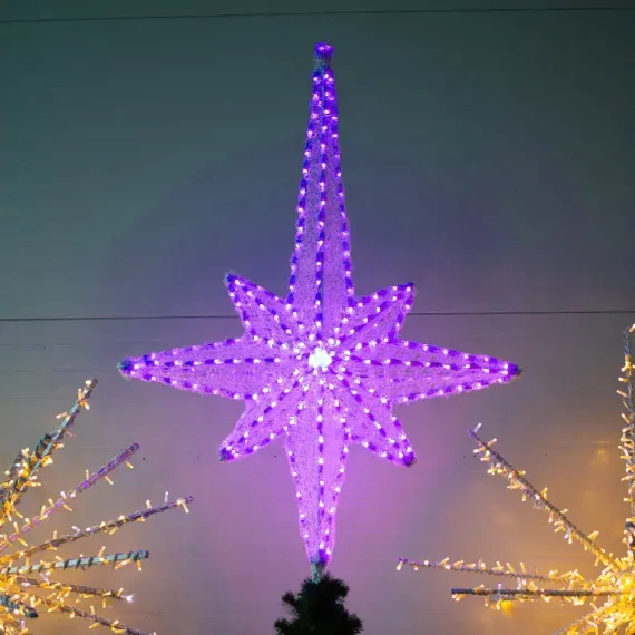 Макушка Роза Ветров RGB 150 см. для елей высотой от 10 до 20 м., Green Trees (roz-150rgb)