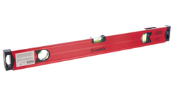 Уровень алюминиевый 'Рельс', 600 мм, 3 глазка