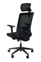 Офисное кресло SPARX FRS-3 Also Black (ткань / сетка, черный)