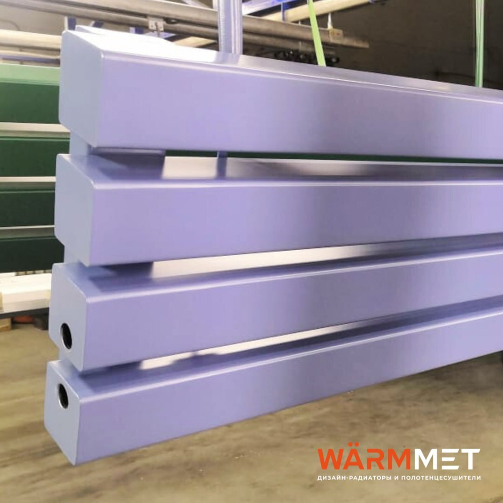 Радиатор WARMMET водяной настенный вертикальный Cube H (W) НЕСТАНДАРТНЫЕ ЦВЕТА (RAL+АПолимер)