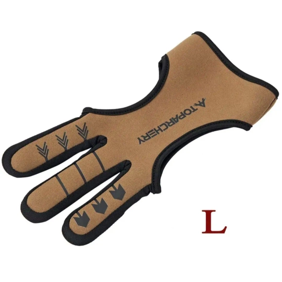 Перчатка для стрельбы из лука L 3 пальца