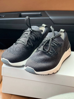 Мужские кроссовки Brunello Cucinelli черного цвета текстильные