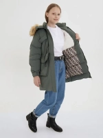куртка удлиненная зима