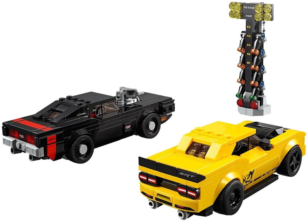 Конструктор LEGO Speed Champions 75893 Додж Чэленджер и Додж Чарджер