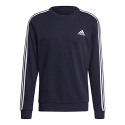 Мужская кофта теннисная adidas 3-Stripes French Terry Sweatshirt Men - Dark Blue, White