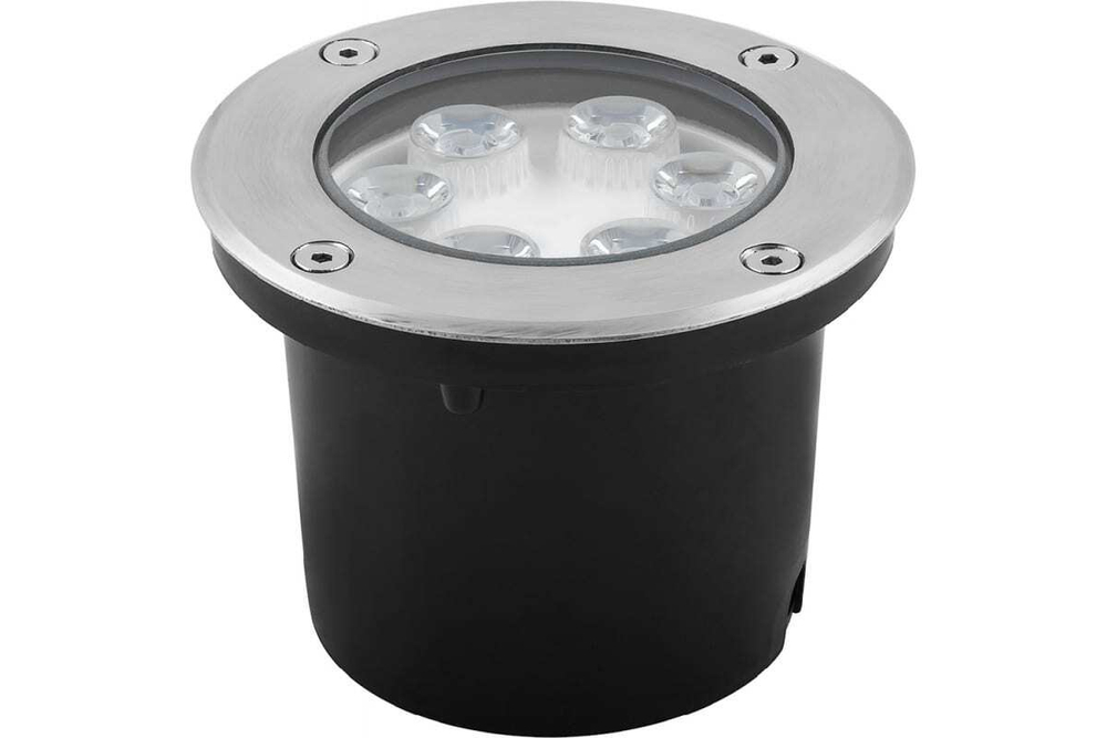 Светильник LED тротуарный (грунтовый) встраив. SP4112 6W зеленый 230V IP67 Feron