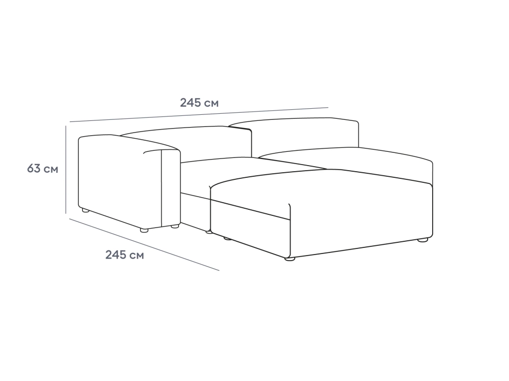 Модульный диван Sorrento