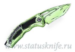 Нож Heretic Knives Medusa Auto MagnaCut Toxic Green Cel Shading Limited Editionфотография - 4