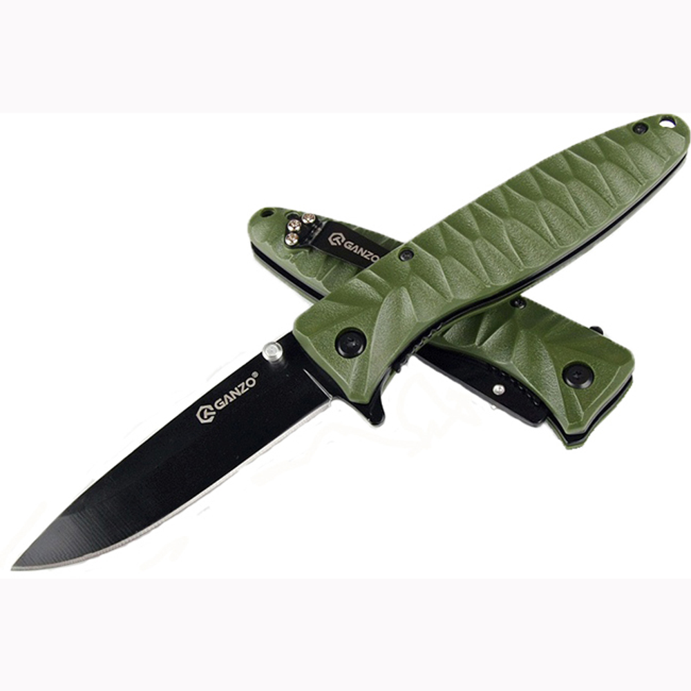 Нож Ganzo G620 зеленый