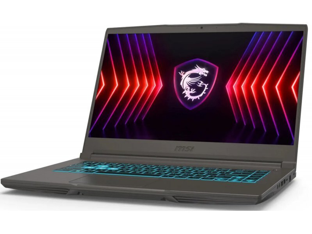 Ноутбук 15,6" MSI Thin 15 B12VE-1292RU Core i7 12650H/16Gb/512Gb SSD/NV RTX4050 6Gb/15.6" FullHD/Win11 Grey (9S7-16R831-1292)