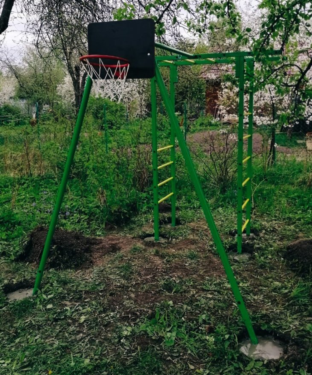Щит с баскетбольным кольцом