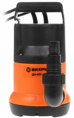 Насосная станция дренажный насос для чистой воды ВИХРЬ ДН-400 (400 Вт)