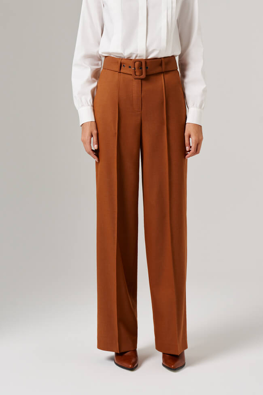 31106 Брюки женские (янтарный)