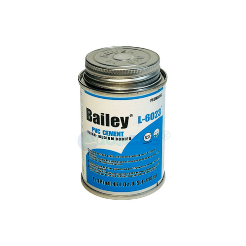 Клей для труб ПВХ Bailey L-6023, 118 мл
