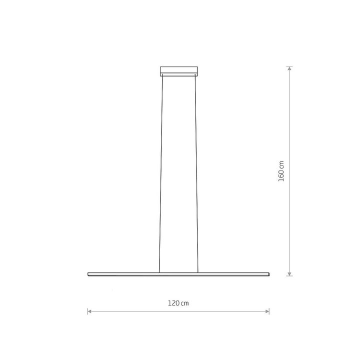 Подвесной светильник Nowodvorski Bar Led S Black 10847