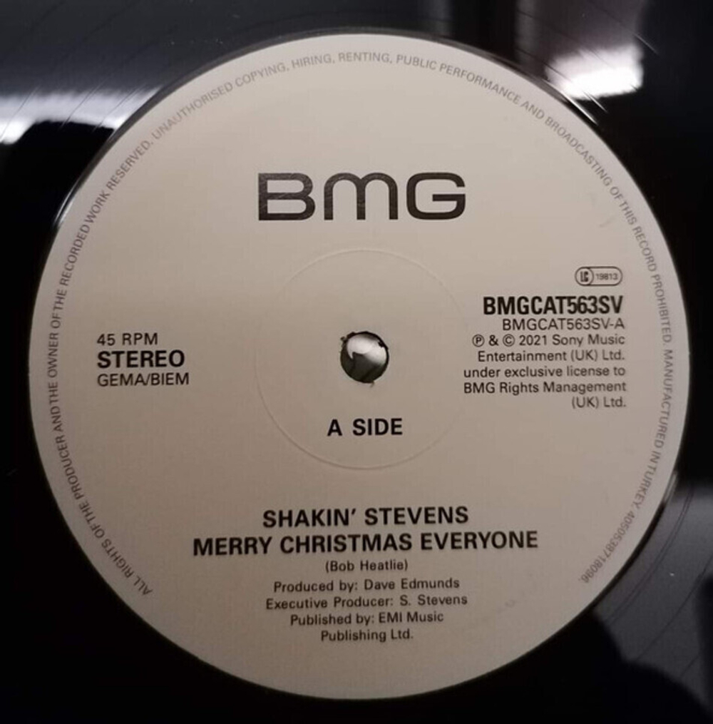 Shakin' Stevens / Merry Christmas Everyone (12"Vinyl Single)